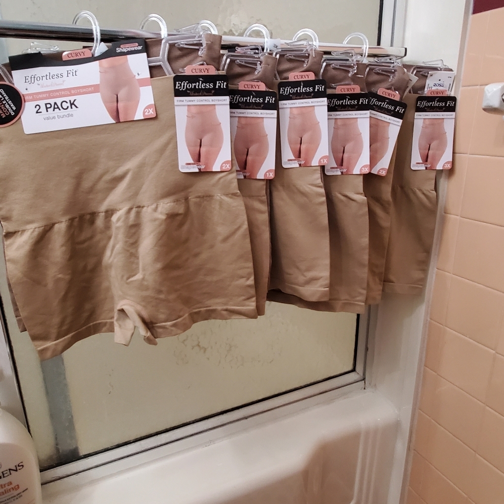 NWT Effortless Fit by UnderWhere? Firm Tummy Control Shapewear; 1X,2X,3X $30
